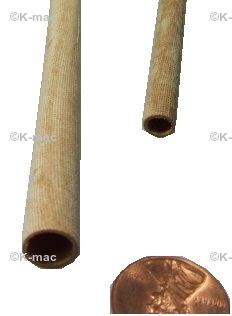 Canvas Tubes 1/32" Wall