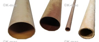 Canvas Phenolic Tubes 1/16" Wall